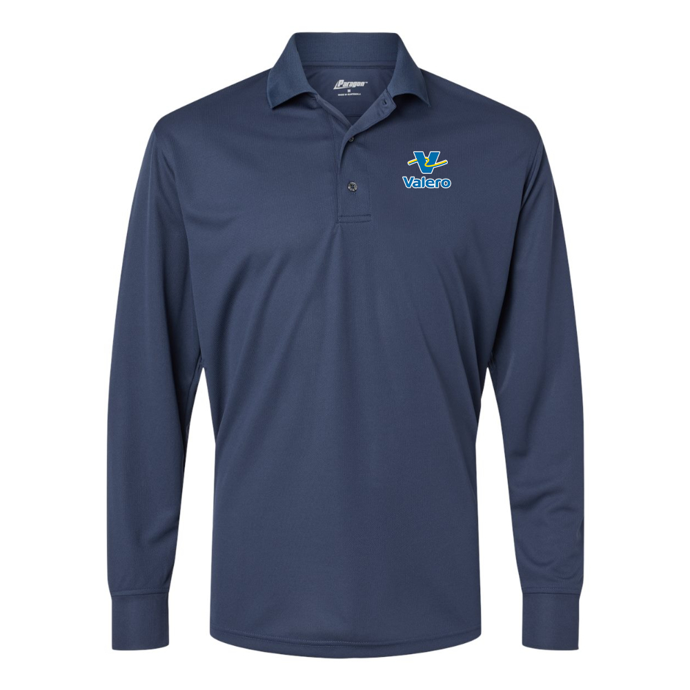 Men's  Valero Gas Station Paragon Prescott Long Sleeve Polo